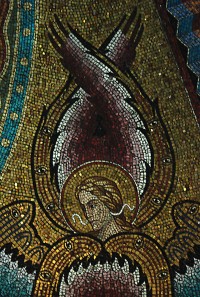 Mosaikdetail, Engel im Zwickelbereich, Foto© Sven Trommer 2009
